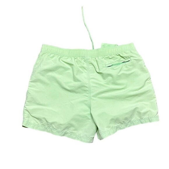 Carribean Swimwear Mint Green Mesh Lined Swim Shorts XL nylon 90s Y2k - Picture 3 of 11